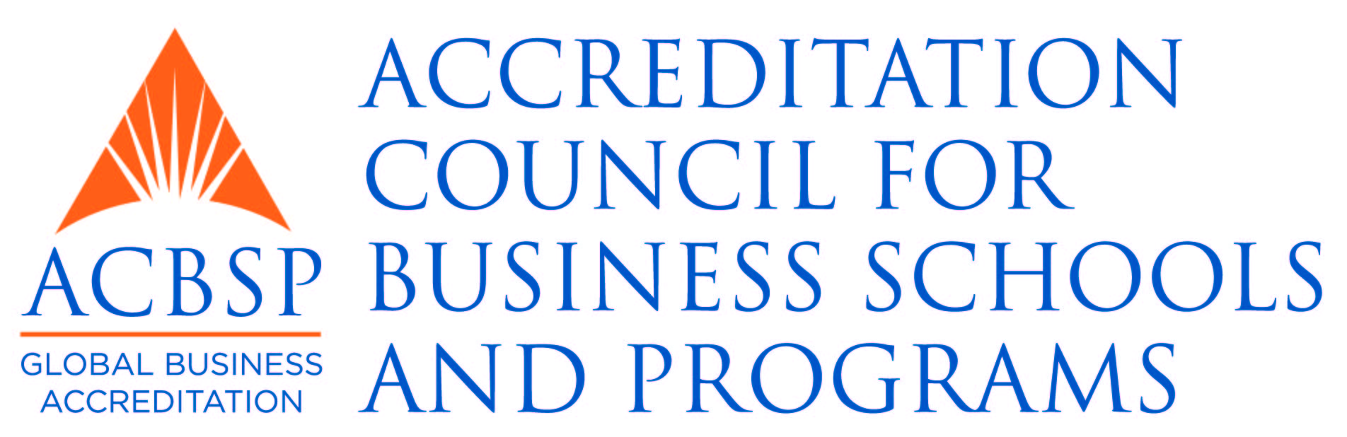 The logo for the Accreditation Council for Business Schools and Programs (ACBSP)