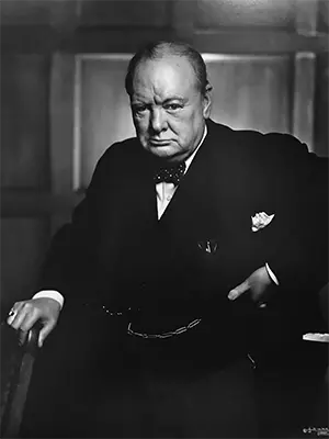 Photo of Winston Churchill