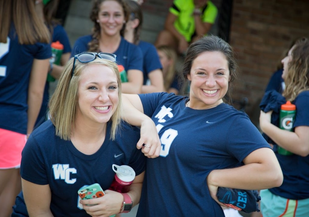 Students at Westminster College enjoy a sunny afternoon at the Annual Spring Event