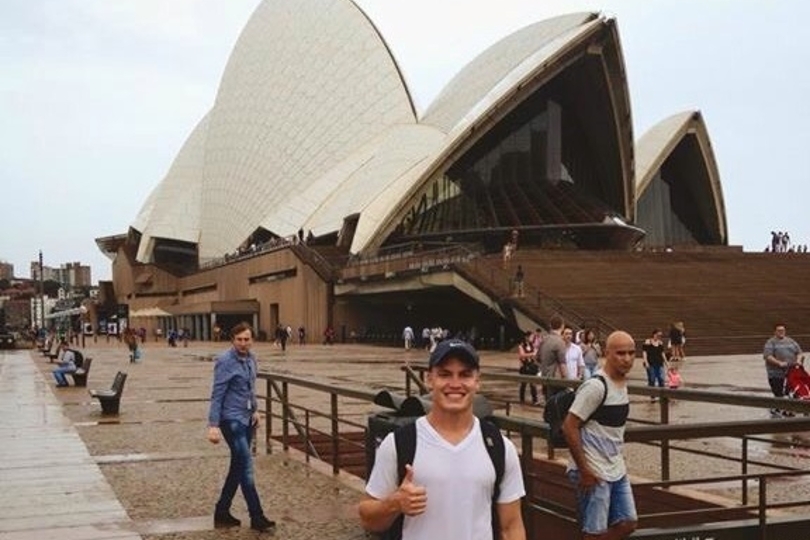 Kyle Kroll in Australia