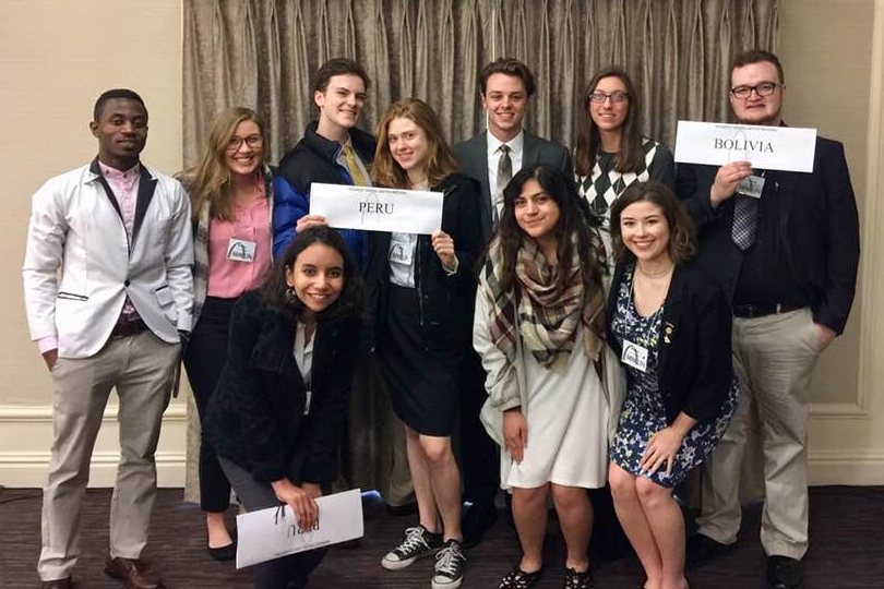 Model UN group